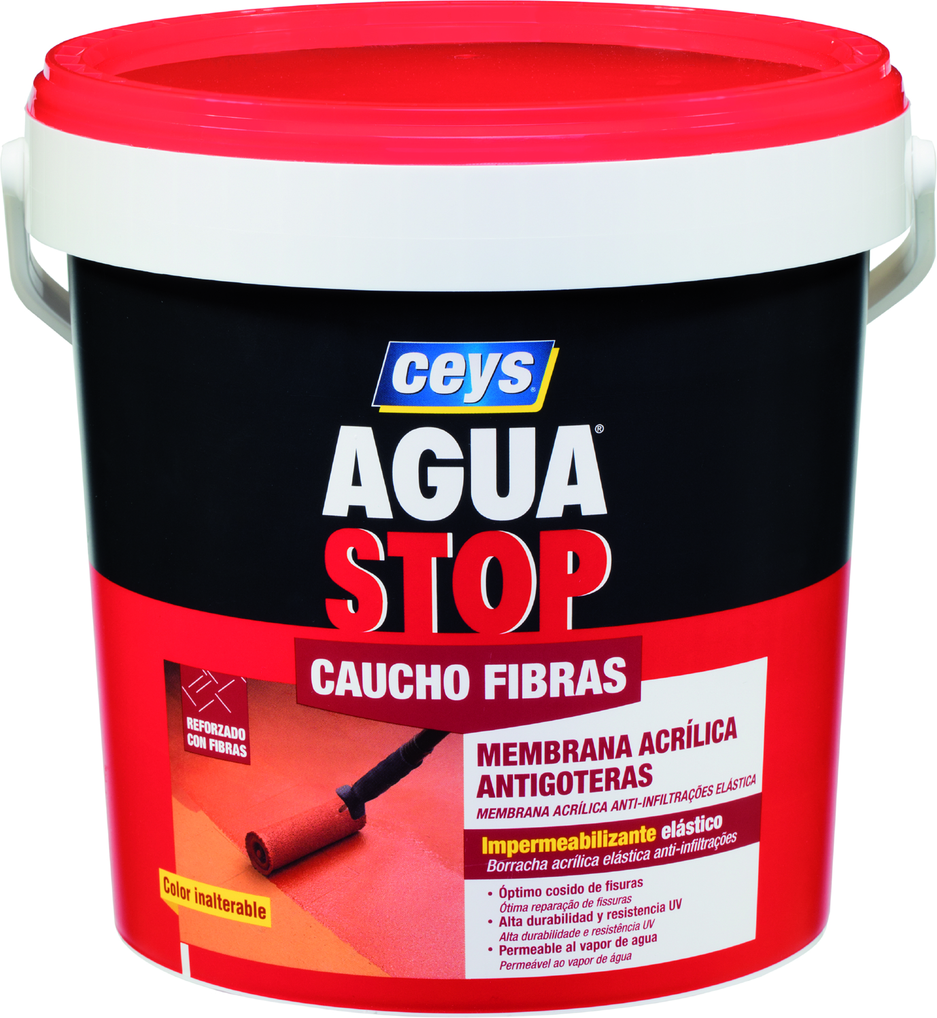 CAUCHO ACRÍLICO CON FIBRAS - Ceys
