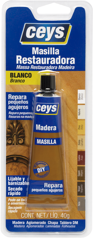 masilla restauradora para madera ceys